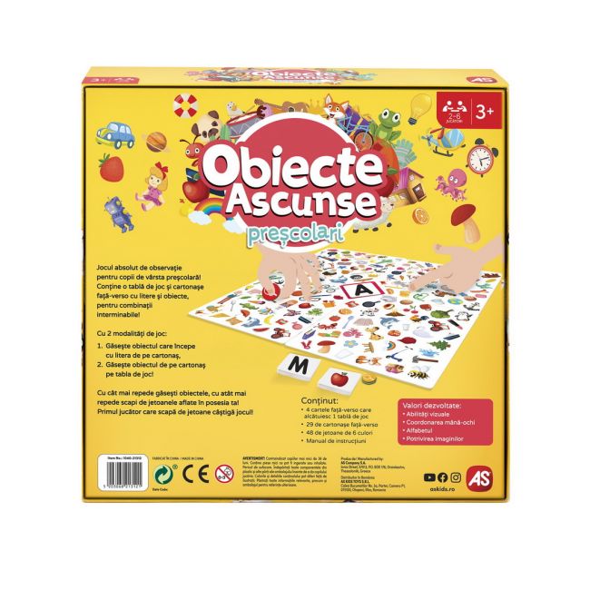 JOC OBIECTE ASCUNSE PRESCOLARI VIV1040-21312