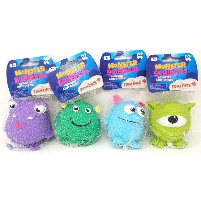 Jucarie squishy - monstrulet prietenos