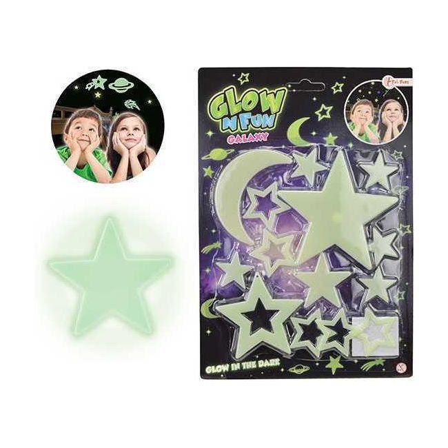 Set Luna si Stele Fosforescente Glow N Fun Toi-Toys TT35055A BBJTT35055A_Initiala