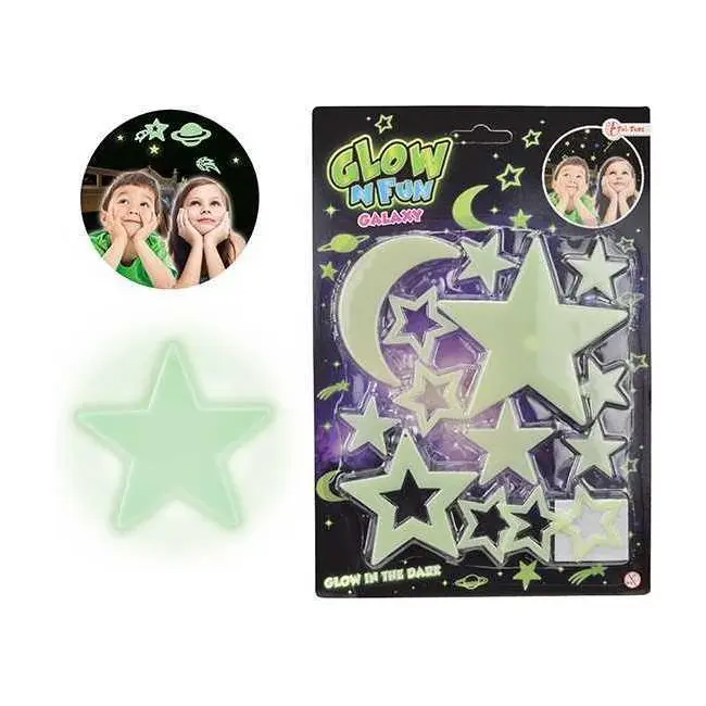 Set Luna si Stele Fosforescente Glow N Fun Toi-Toys TT35055A BBJTT35055A_Initiala