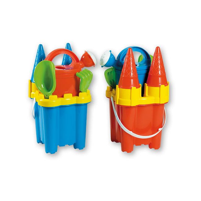 Set de joaca pentru plaja cu galetusa si stropitoare - okeagi1407-0000