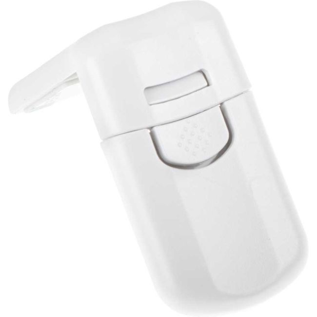 Sistem de siguranta din plastic pentru sertare, 8x7x4 cm Ikonka IK6797 BBJIK6797_Alb