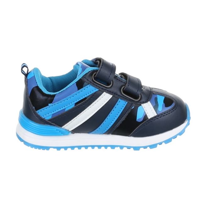 Adidasi baietei - Navy- Pete de culoare (Marime Disponibila: Marimea 20) - ALSW12