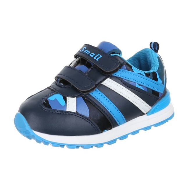 Adidasi baietei - Navy- Pete de culoare (Marime Disponibila: Marimea 20) - ALSW12