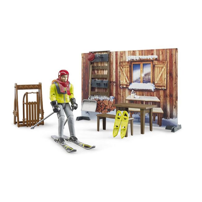 Bruder - Cabana Montana Cu Snowmobil ARTBR63102