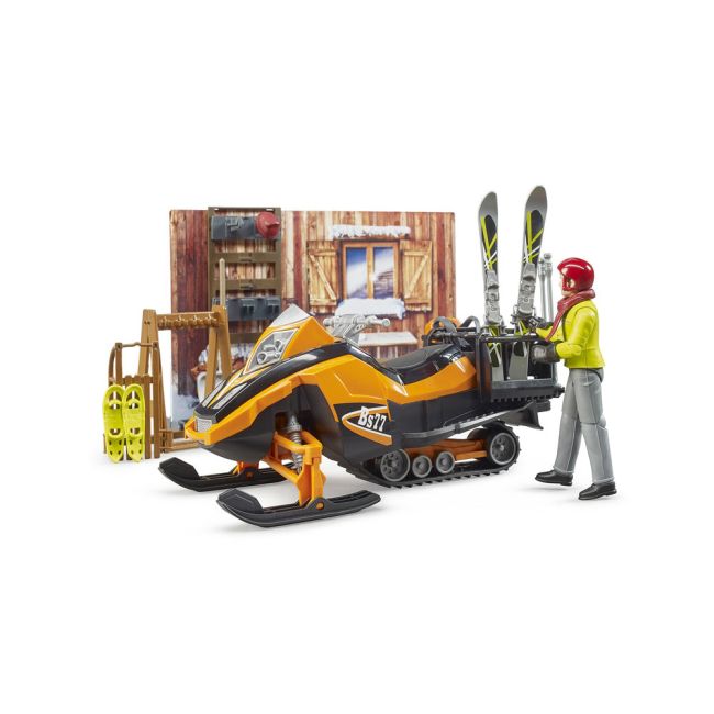 Bruder - Cabana Montana Cu Snowmobil ARTBR63102