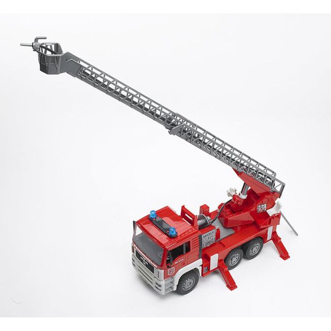 Bruder - Camion De Pompieri Man Tga Cu Scara, Pompa De Apa Si Sirena ARTBR02771