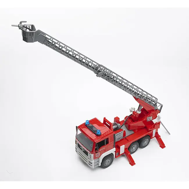 Bruder - Camion De Pompieri Man Tga Cu Scara, Pompa De Apa Si Sirena ARTBR02771