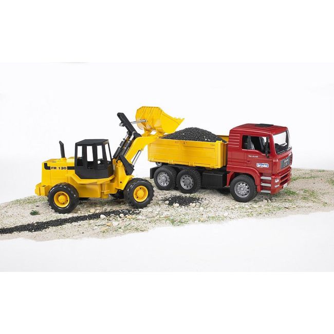 Bruder - Camion Man Tga Si Incarcator Articulat Fr 130 ARTBR02752