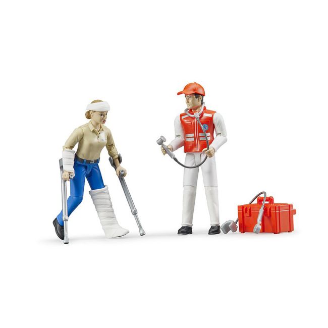 Bruder - Figurine Asistenti Ambulanta Si Accesorii ARTBR62710