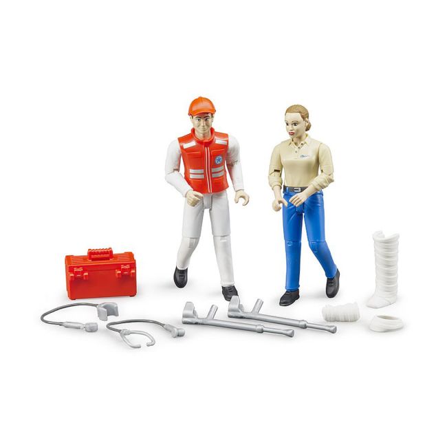 Bruder - Figurine Asistenti Ambulanta Si Accesorii ARTBR62710