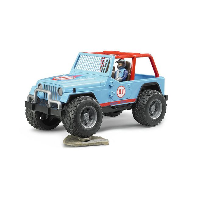 Bruder - Jeep Cross Country De Curse Albastru ARTBR02541