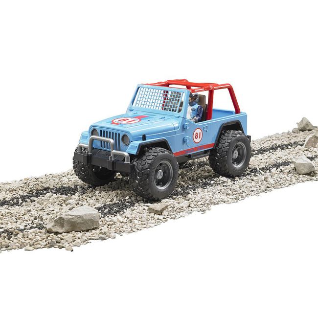 Bruder - Jeep Cross Country De Curse Albastru ARTBR02541