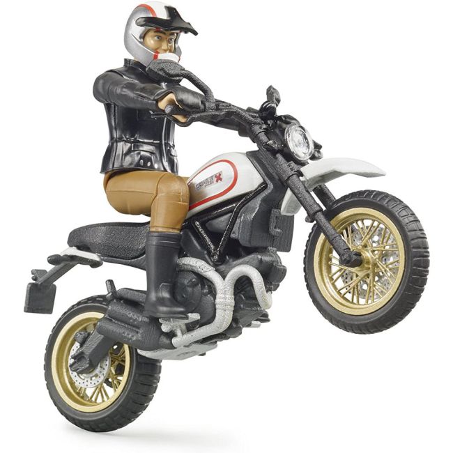 Bruder - Motocicleta Scrambler Ducati Desert Cu Sofer ARTBR63051
