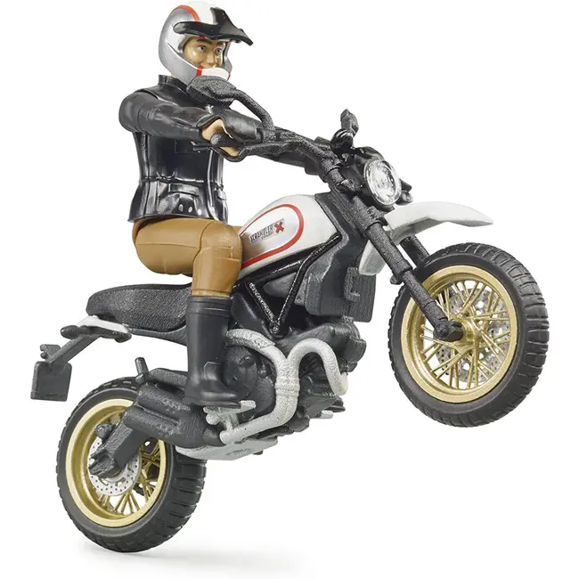 Bruder - Motocicleta Scrambler Ducati Desert Cu Sofer ARTBR63051