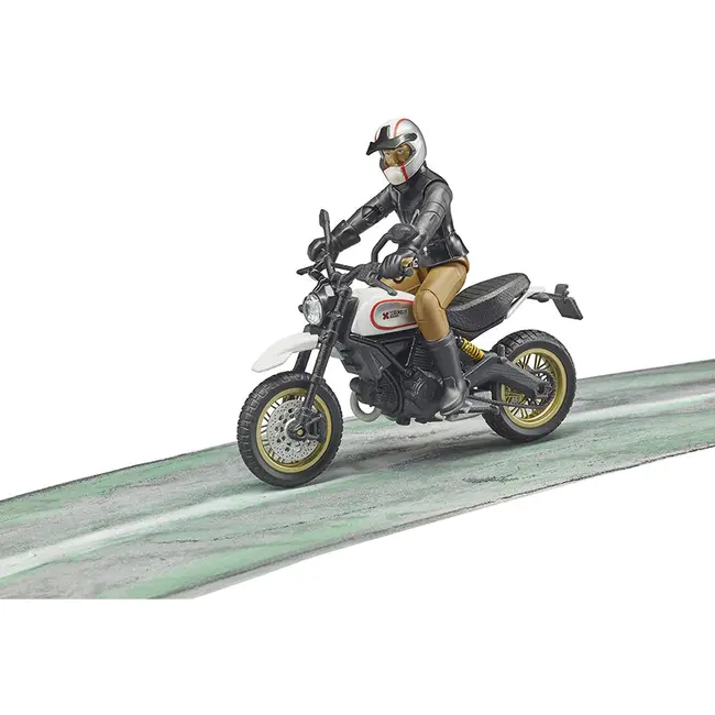 Bruder - Motocicleta Scrambler Ducati Desert Cu Sofer ARTBR63051