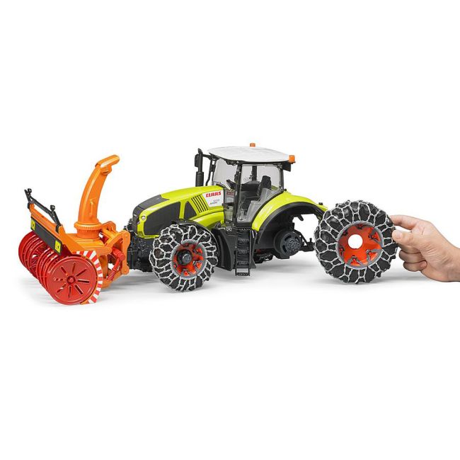 Bruder - Tractor Claas Axion 950 Cu Lanturi Si Freza De Zapada ARTBR03017