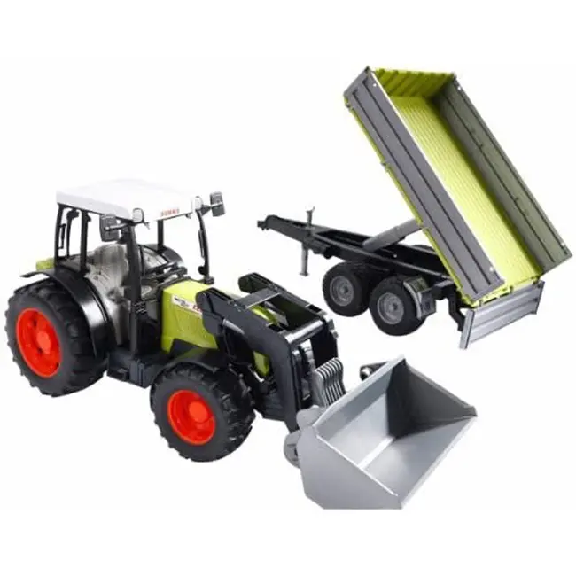 Bruder - Tractor Claas Nectis 267 F Cu Remorca Basculabila ARTBR02112