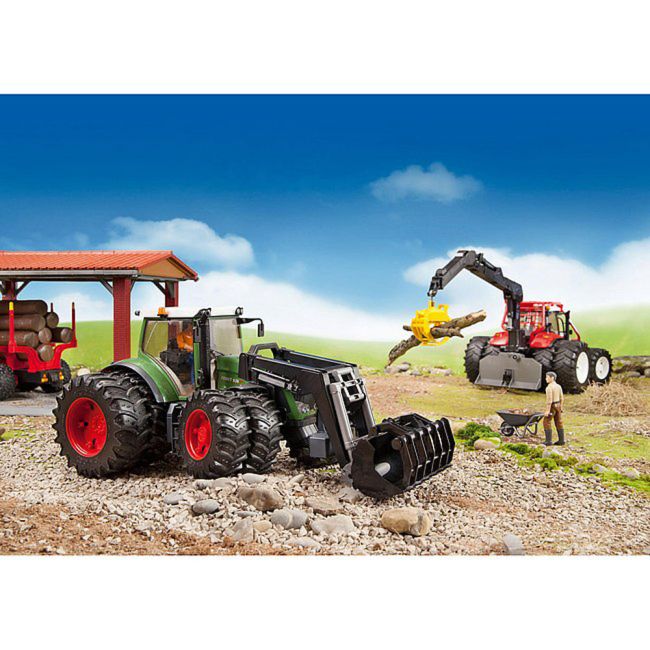 Bruder - Tractor Fendt 936 Vario Cu Incarcator Frontal ARTBR03041