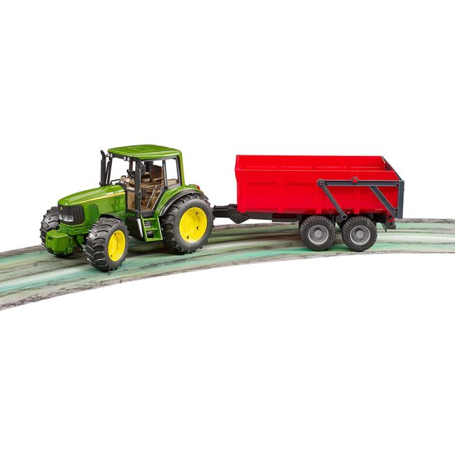 Bruder - Tractor John Deere 6920 Cu Remorca Basculabila ARTBR02057