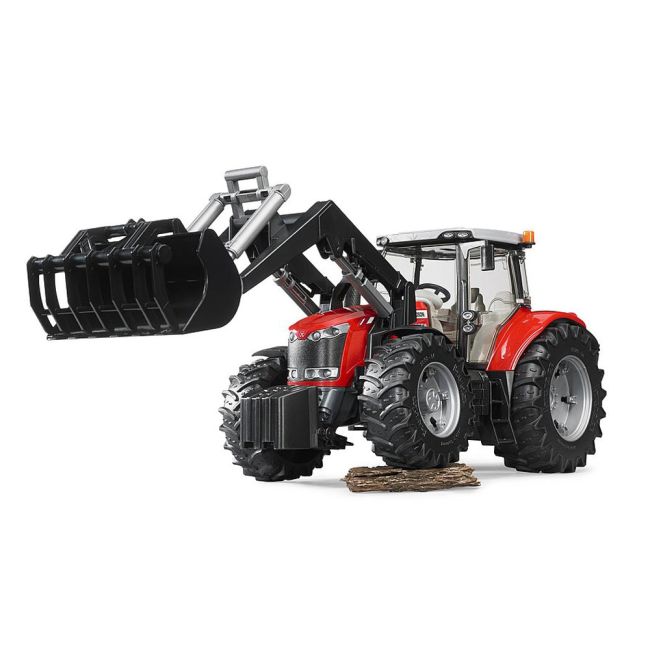 Bruder - Tractor Massey Ferguson 7624 Cu Incarcator Frontal ARTBR03047