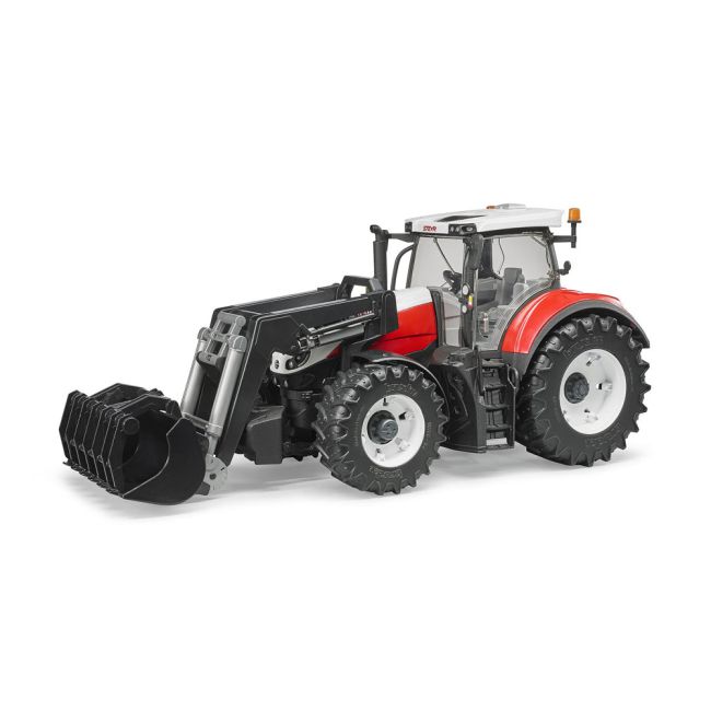 Bruder - Tractor Steyr 6300 Terrus Cvt Cu Incarcator Frontal ARTBR03181