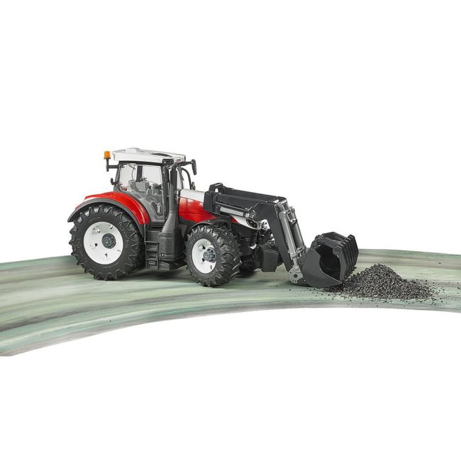 Bruder - Tractor Steyr 6300 Terrus Cvt Cu Incarcator Frontal ARTBR03181