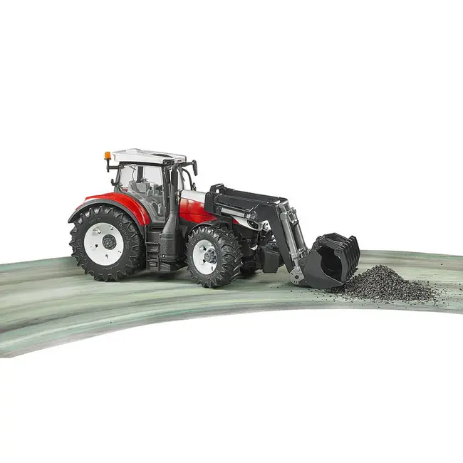 Bruder - Tractor Steyr 6300 Terrus Cvt Cu Incarcator Frontal ARTBR03181