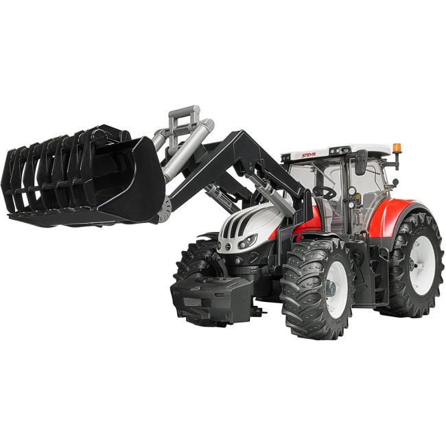 Bruder - Tractor Steyr 6300 Terrus Cvt Cu Incarcator Frontal ARTBR03181