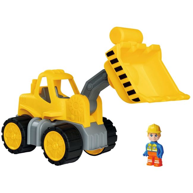 Buldozer big power worker wheel loader cu figurina hubs800054837