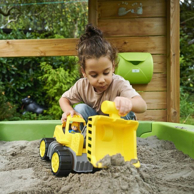 Buldozer big power worker wheel loader cu figurina hubs800054837