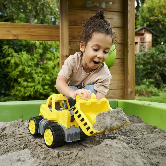 Buldozer big power worker wheel loader cu figurina hubs800054837