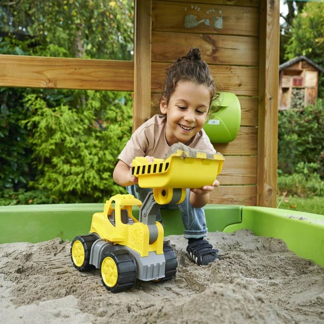 Buldozer big power worker wheel loader cu figurina hubs800054837