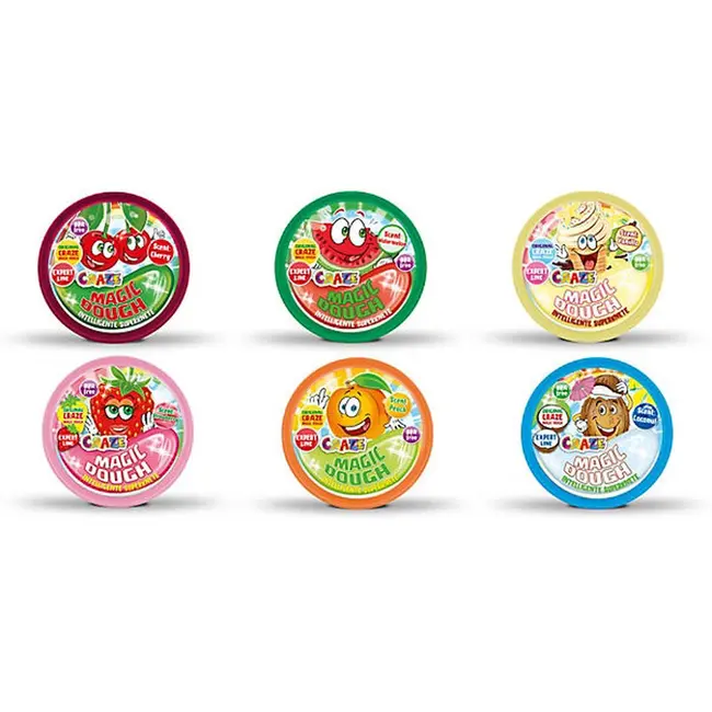 Craze - Plastilina 70 Grame - Fructe - 6 Modele Diferite ARTCRZ35368