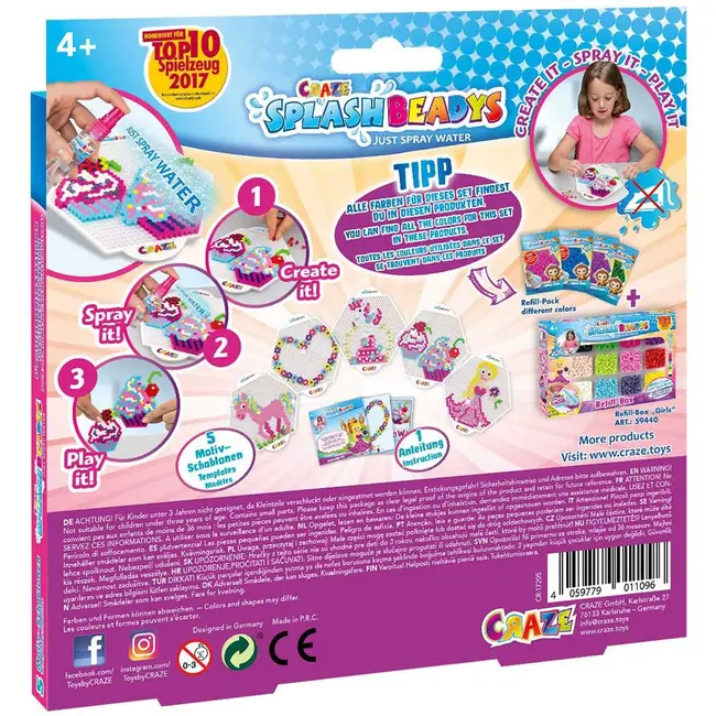 Craze - Set Creatie Margele Pentru Fete ARTCRZ11096