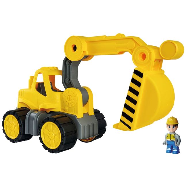 Excavator big power worker cu figurina hubs800054835