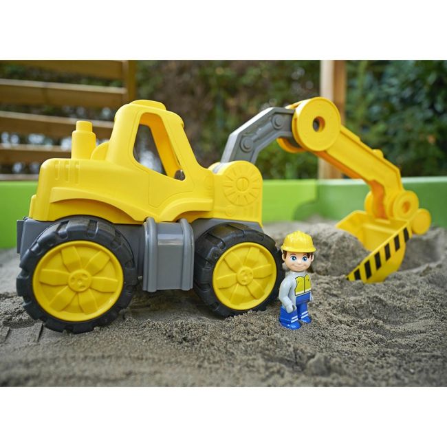 Excavator big power worker cu figurina hubs800054835