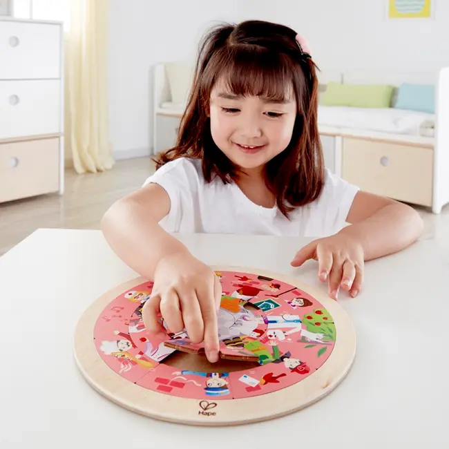 HAPE PUZZLE ROTUND CU 2 FETE VIVHapeE1624