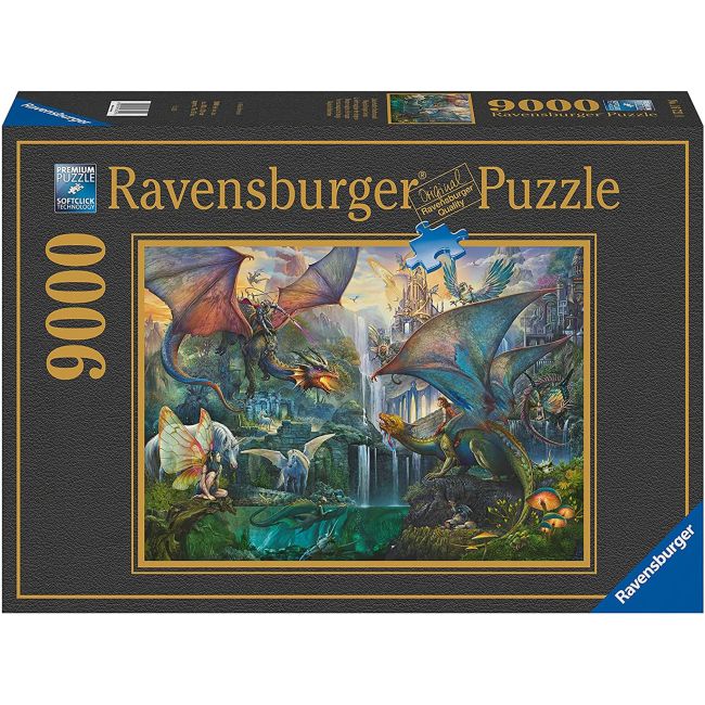 Puzzle Dragoni La Lupta, 9000 Piese ARTRVSPA16721