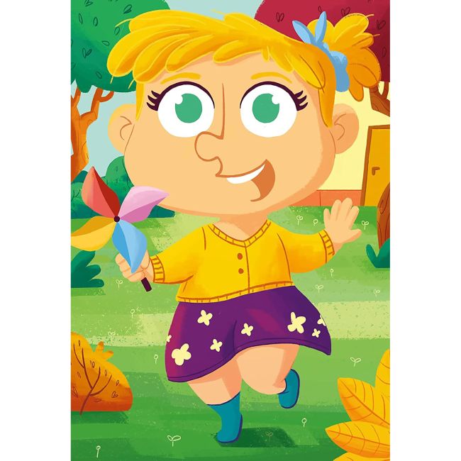 Puzzle Mix&Match Haine Colorate, 3X24 Piese ARTRVSPC05196