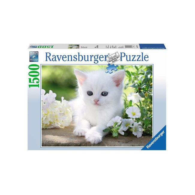 Puzzle Pisicuta Alba, 1500 Piese ARTRVSPA16243