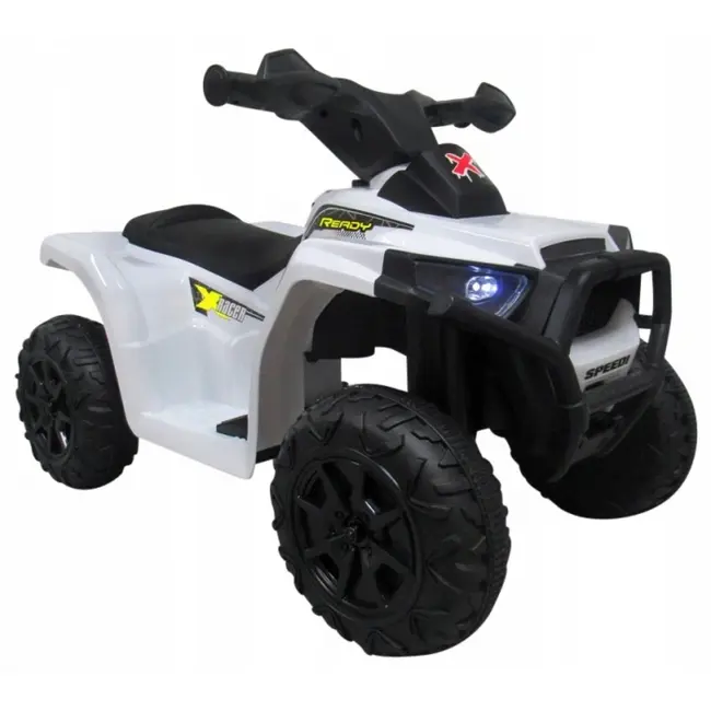 Atv electric pentru copii j8 r-sport - alb edeedixh116alb