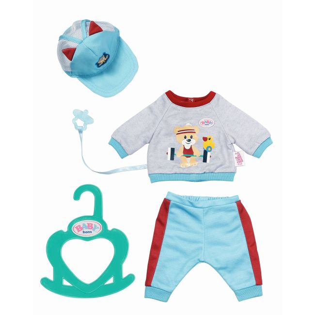 Baby Born - Hainute Sport Albastre 36 Cm ARTZF831878