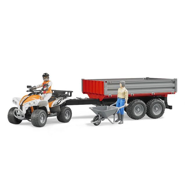 Bruder - Atv Cu Sofer ARTBR63000