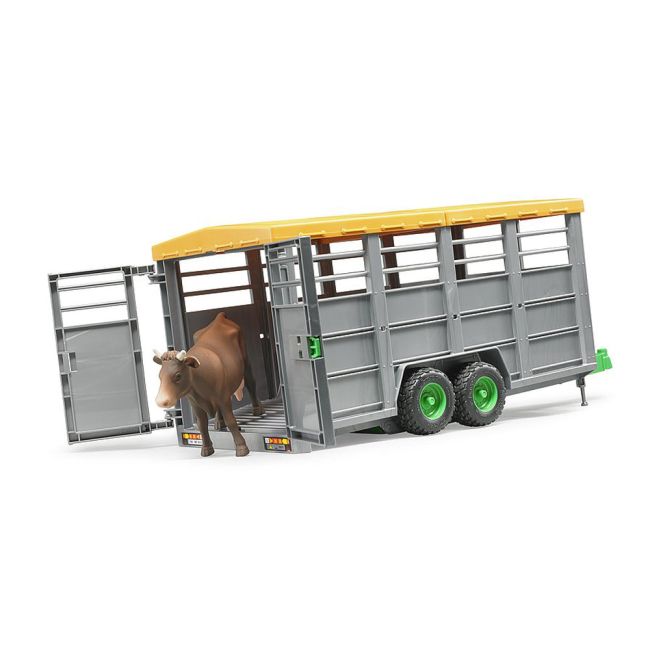 Bruder - Remorca Pentru Animale Cu O Vita ARTBR02227