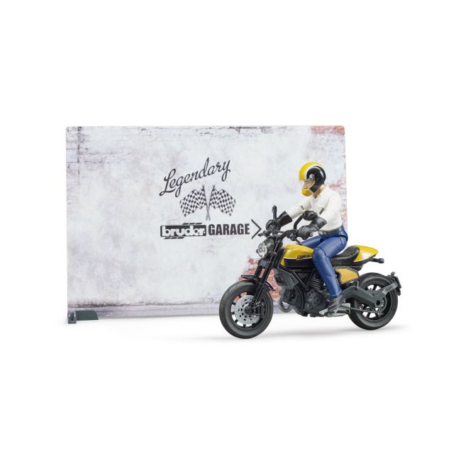 Bruder - Service Cu Motocicleta Scrambler Ducati ARTBR62102