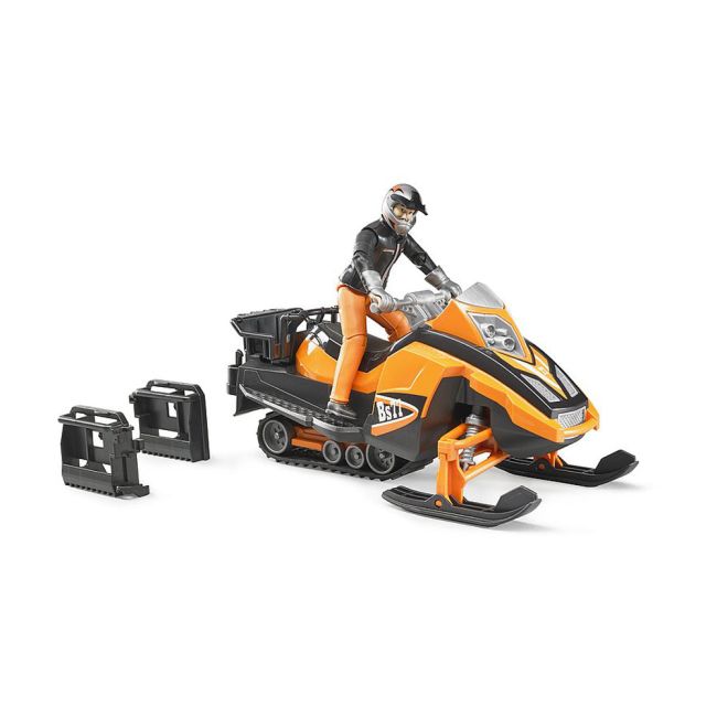 Bruder - Snowmobil Cu Sofer Si Accesorii ARTBR63101