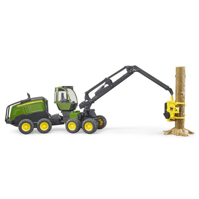 Bruder - Tractor Forestier John Deere 1270G Cu Un Bustean ARTBR02135