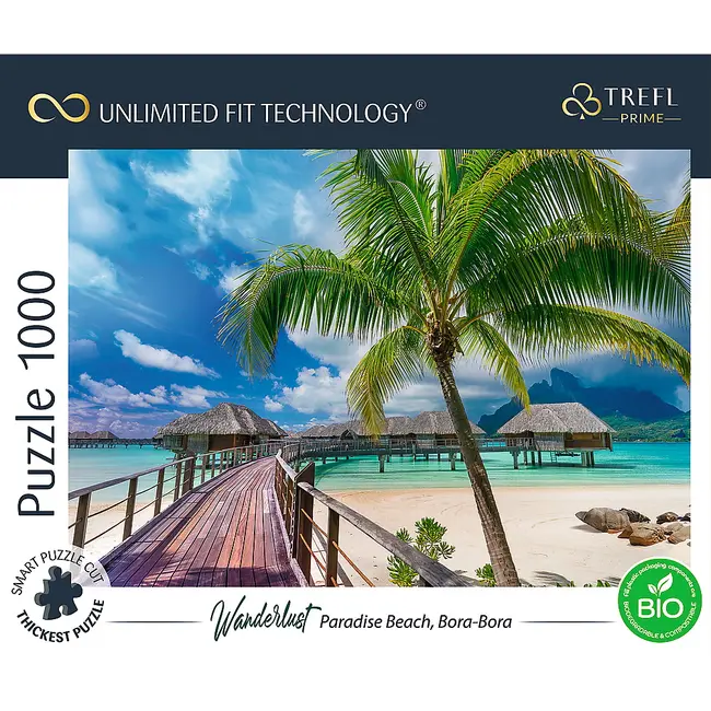PUZZLE TREFL 1000 INSULA PARADISULUI BORA BORA VIV10704