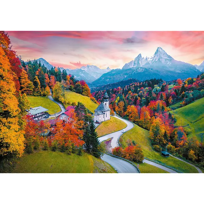 PUZZLE TREFL 1000 PEISAJ IDILIC ALPI VIV10703